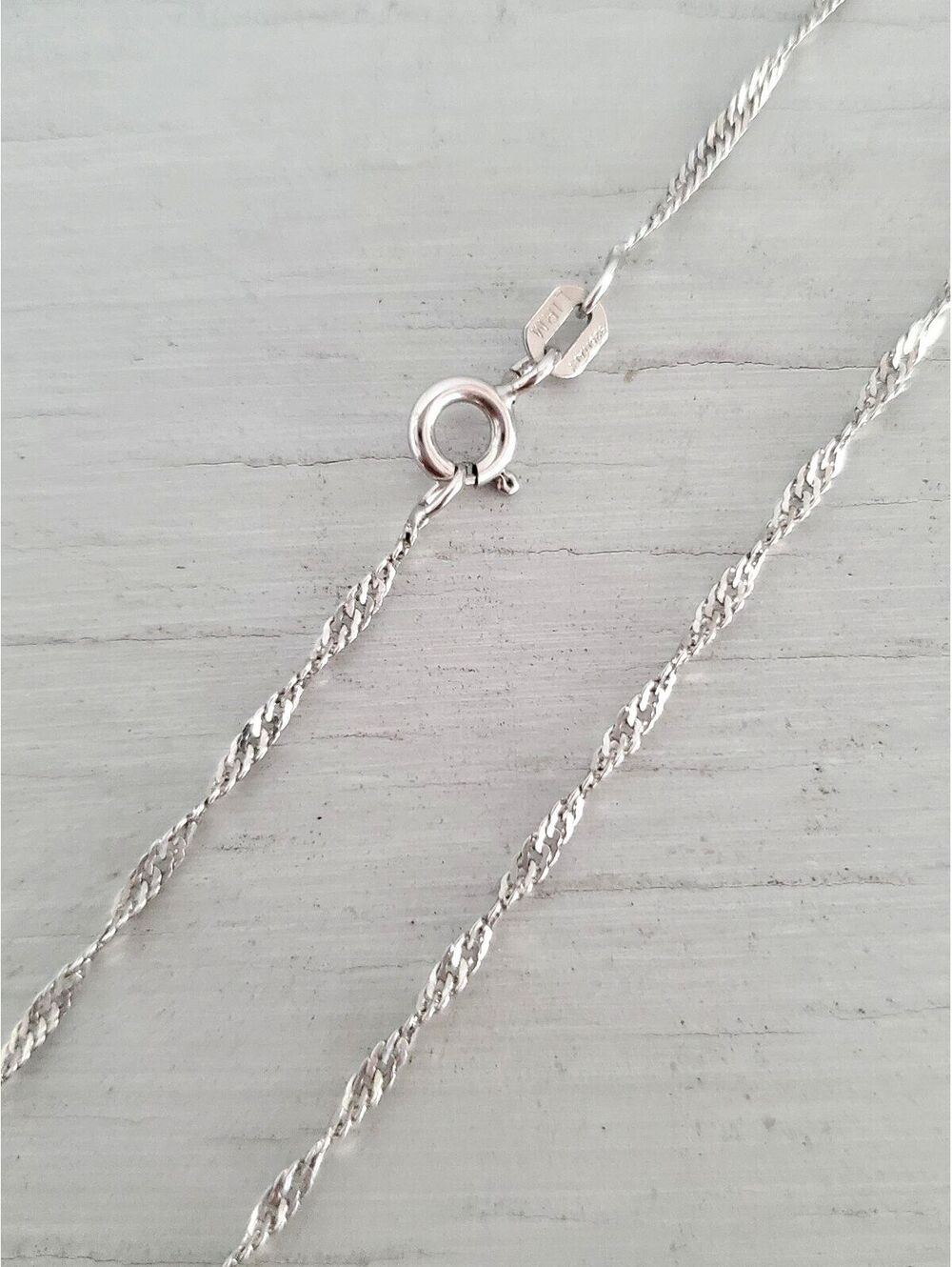 Vintage LIRM Italy 925 Silver Chain Necklace